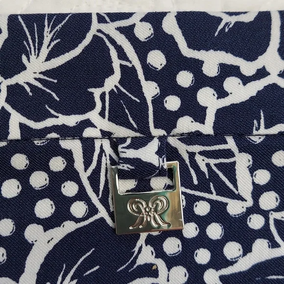 *๐ Rafaella Comfortable Stretchy Skort Mediterranean Blue Floral, Size XXL, NEW - Picture 3 of 9